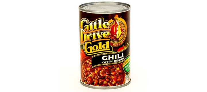 Cattle Drive Gold Beef Chili with Beans