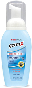 Germ-X Alcohol-Free Foaming Hand Sanitizer with Pump