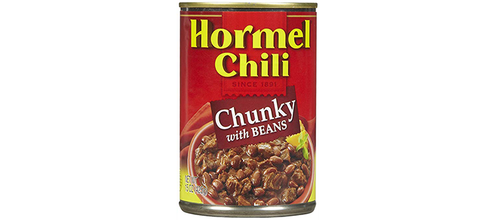 Hormel Chili Chunky with Beans