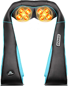 MagicMakers Back Neck Shoulder Massager with Heat