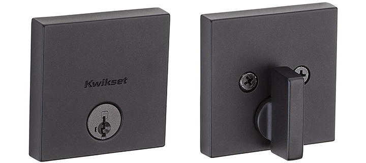 Kwikset 92580-008 258 Downtown Single Cylinder Deadbolt