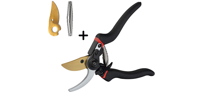 Lakaw Professional Premium Titanium Bypass Pruning Shears