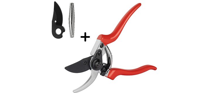 Lakaw Professional Stainless Steel Bypass Pruning Shears